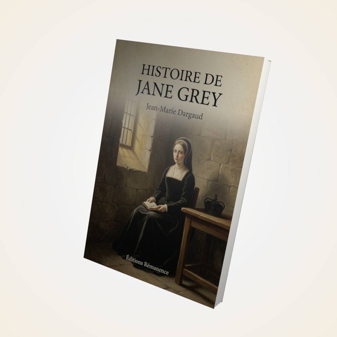 Livre Histoire de Jane Grey - Jean-Marie Dargaud - Couverture 3D