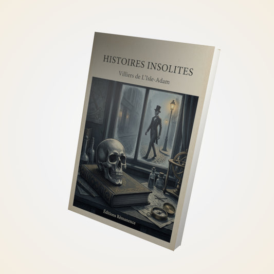 Livre Histoires insolites - Villiers de L'Isle-Adam - Couverture 3D