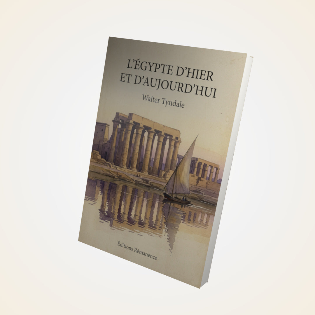 Livre L'Égypte d'hier et d'aujourd'hui - Walter Tyndale - Couverture 3D