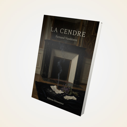 Livre La Cendre - Fernand Vandérem - Couverture 3D