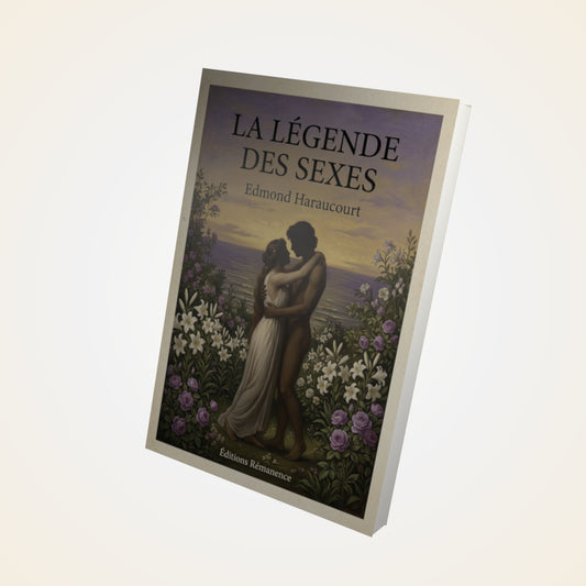 Livre La Légende des sexes - Edmond Haraucourt - Couverture 3D