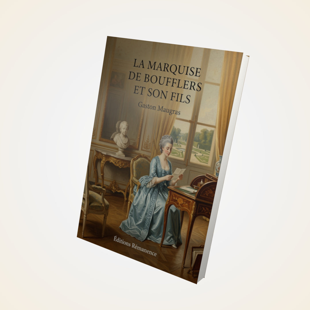 Livre La Marquise de Boufflers et son fils - Gaston Maugras - Couverture 3D