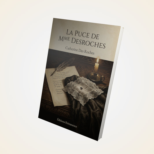Livre La Puce de Mme Desroches - Catherine Des Roches - Couverture 3D
