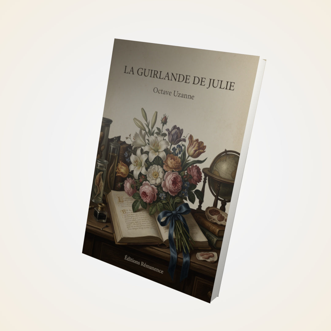Livre La guirlande de Julie - Octave Uzanne - Couverture 3D