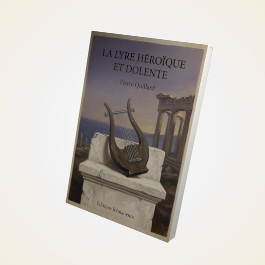 Livre La lyre héroïque et dolente - Pierre Quillard - Couverture 3D