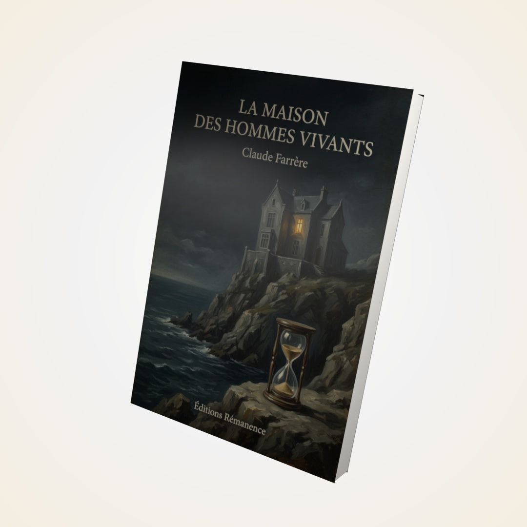 Livre La maison des hommes vivants - Claude Farrère - Couverture 3D