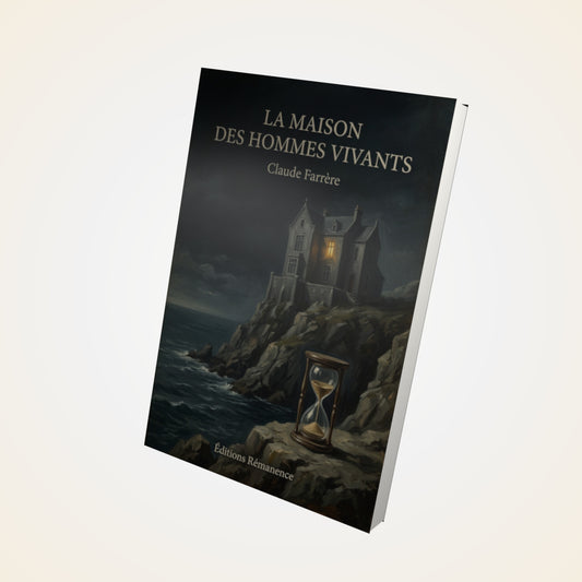 Livre La maison des hommes vivants - Claude Farrère - Couverture 3D