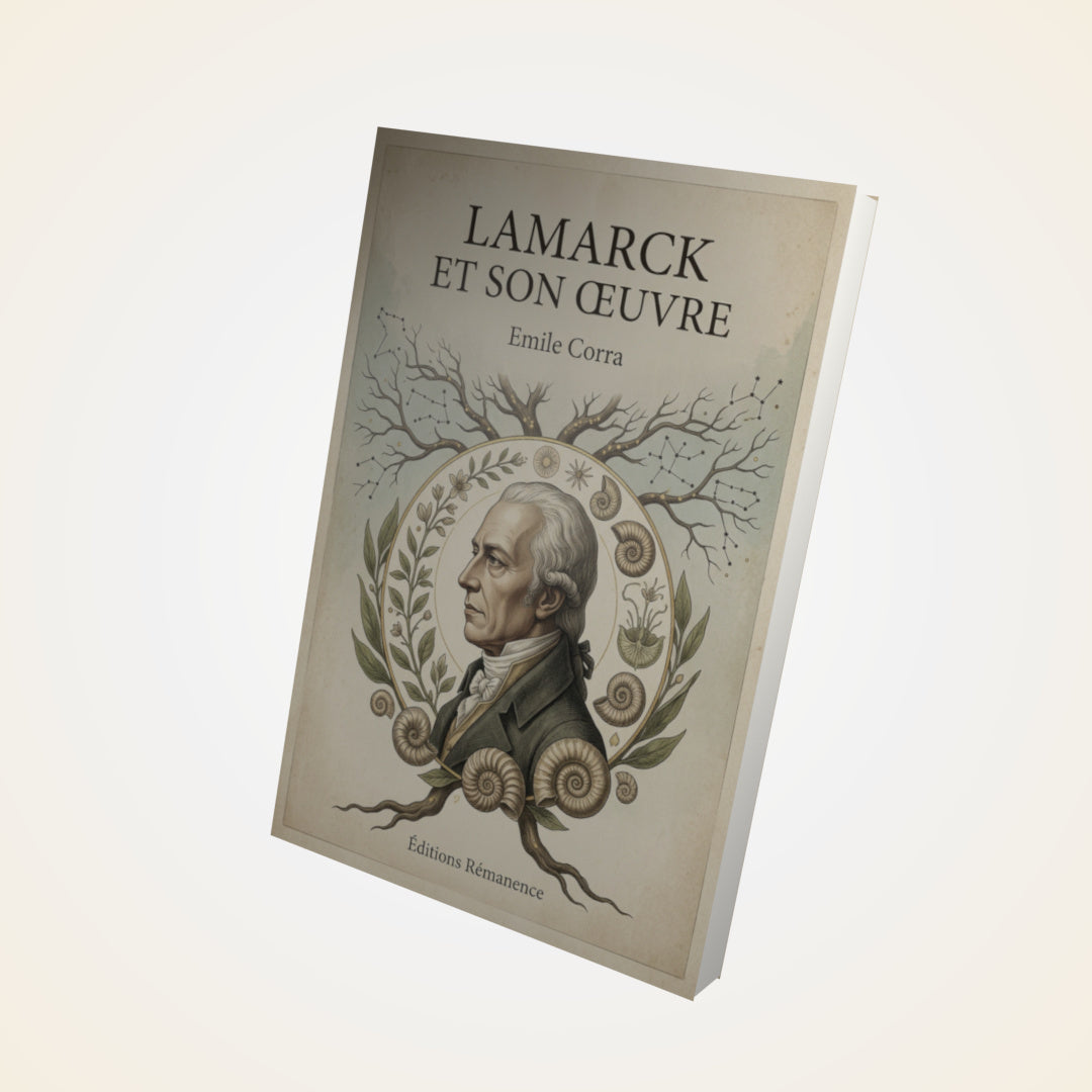 Livre Lamarck et son OEuvre - Emile Corra - Couverture 3D