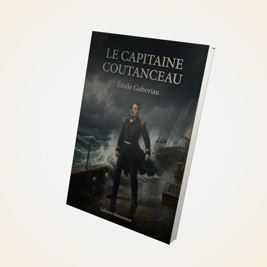 Livre Le capitaine Coutanceau - Émile Gaboriau - Couverture 3D