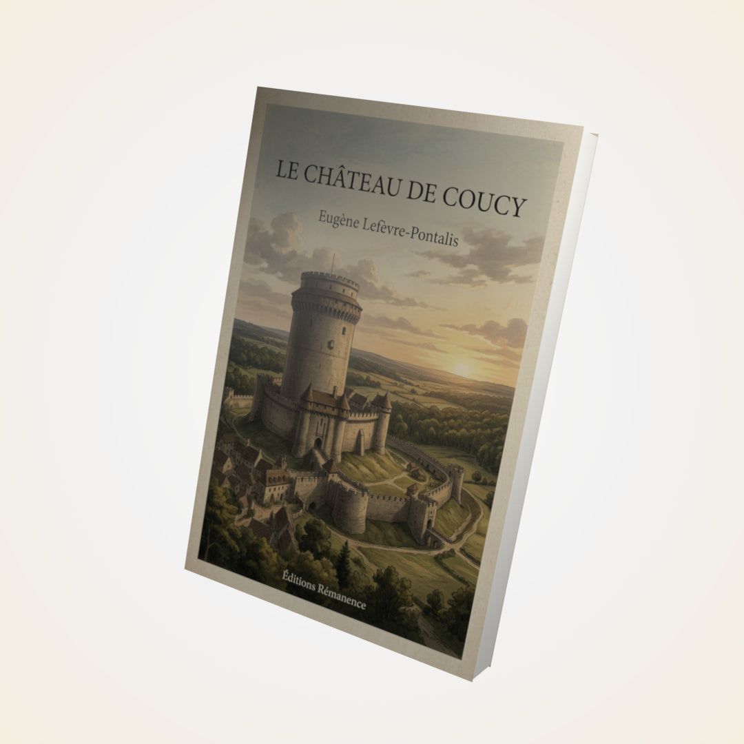 Livre Le château de Coucy - Eugène Lefèvre-Pontalis - Couverture 3D