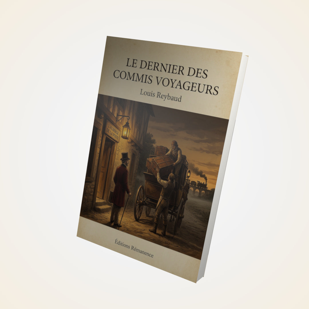 Livre Le dernier des commis voyageurs - Louis Reybaud - Couverture 3D