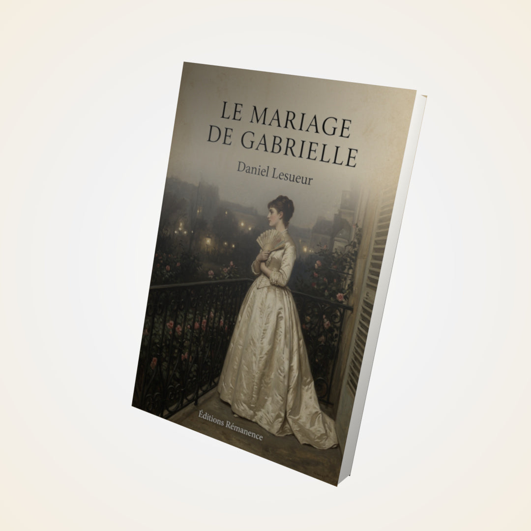 Livre Le mariage de Gabrielle - Daniel Lesueur - Couverture 3D