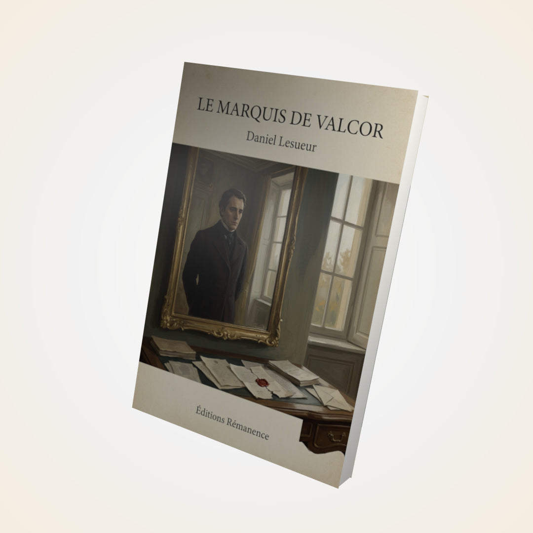 Livre Le marquis de Valcor - Daniel Lesueur - Couverture 3D