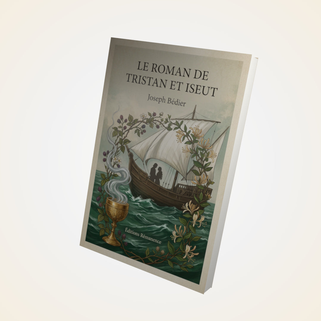Livre Le roman de Tristan et Iseut - Joseph Bédier - Couverture 3D