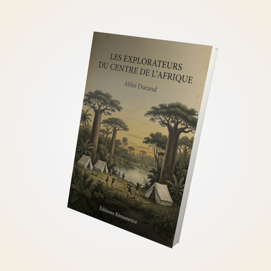 Livre Les Explorateurs du Centre de l'Afrique - Abbé Durand - Couverture 3D