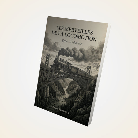 Livre Les Merveilles de la Locomotion - Ernest Deharme - Couverture 3D