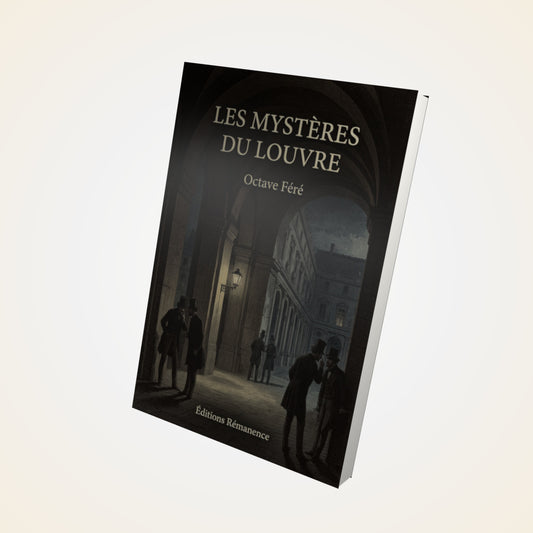 Livre Les Mystères du Louvre - Octave Féré - Couverture 3D