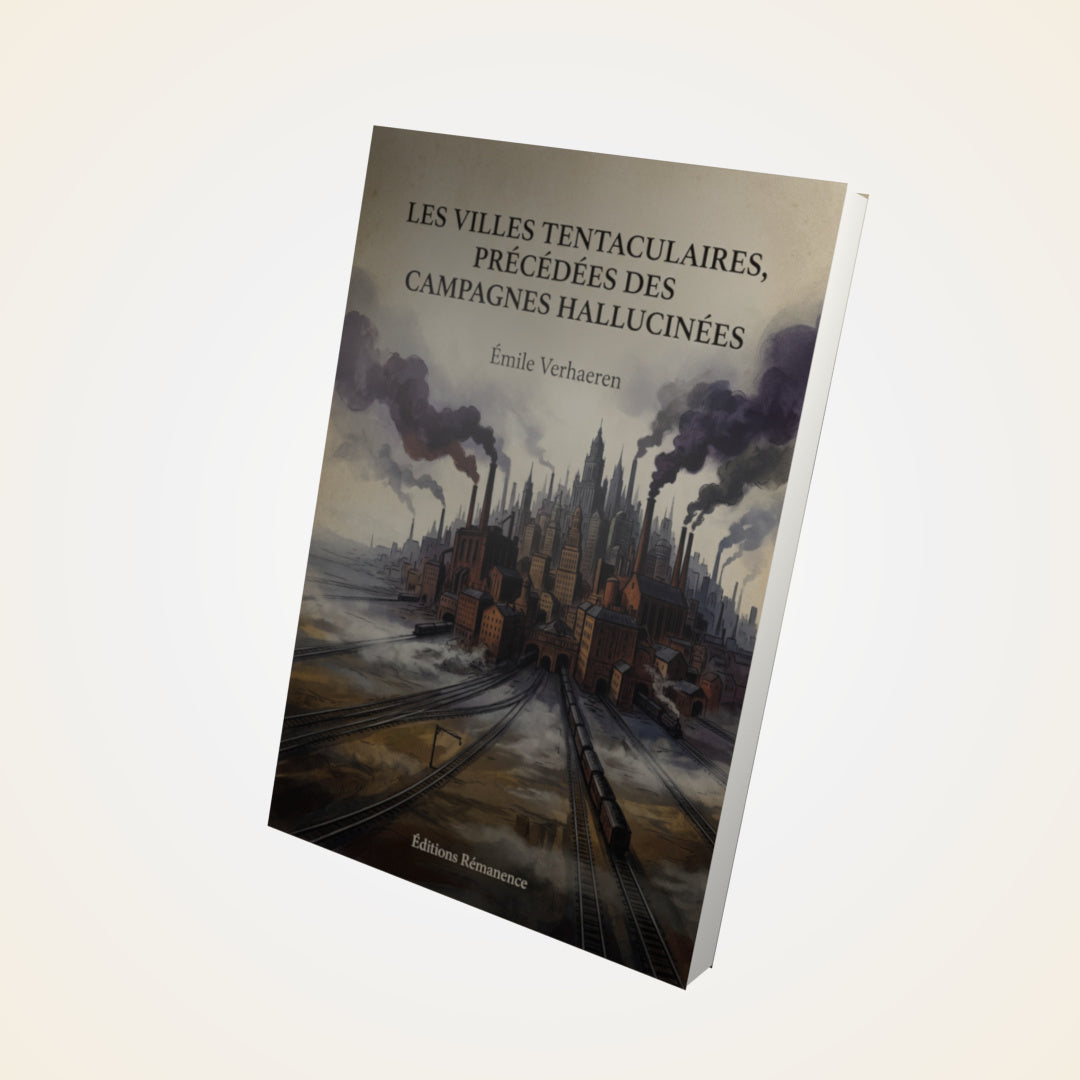 Livre Les Villes tentaculaires, précédées des Campagnes hallucinées - Émile Verhaeren - Couverture 3D