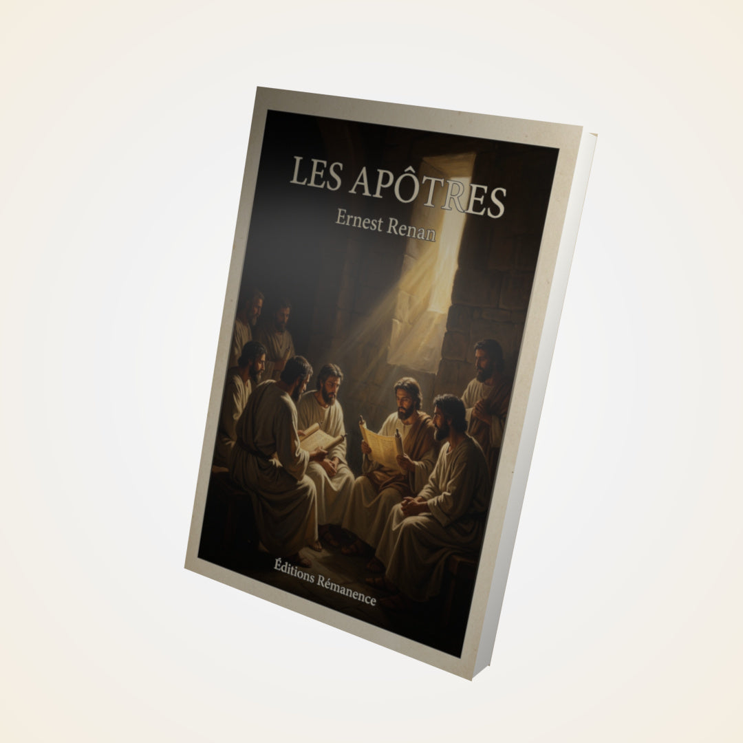 Livre Les apôtres - Ernest Renan - Couverture 3D