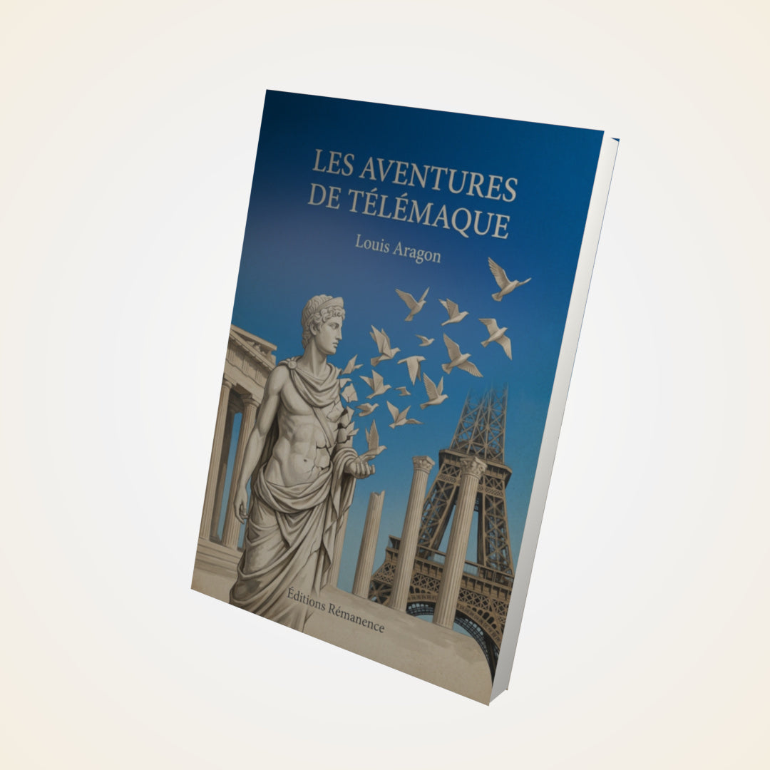 Livre Les aventures de Télémaque - Louis Aragon - Couverture 3D