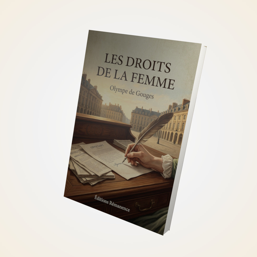 Livre Les droits de la femme - Olympe de Gouges - Couverture 3D