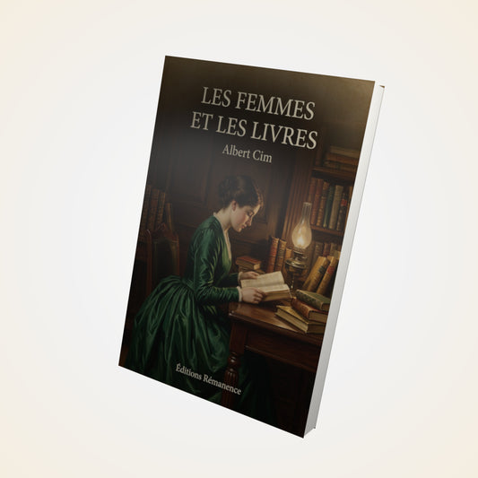 Livre Les femmes et les livres - Albert Cim - Couverture 3D