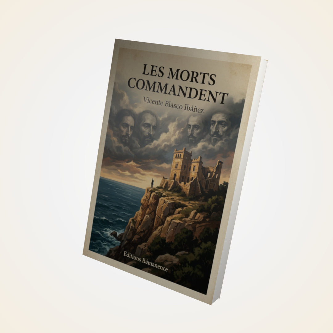 Livre Les morts commandent - Vicente Blasco Ibáñez - Couverture 3D