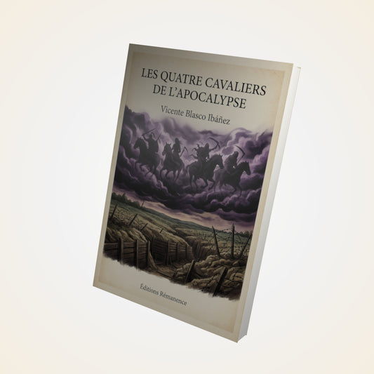 Livre Les quatre cavaliers de l'apocalypse - Vicente Blasco Ibáñez - Couverture 3D