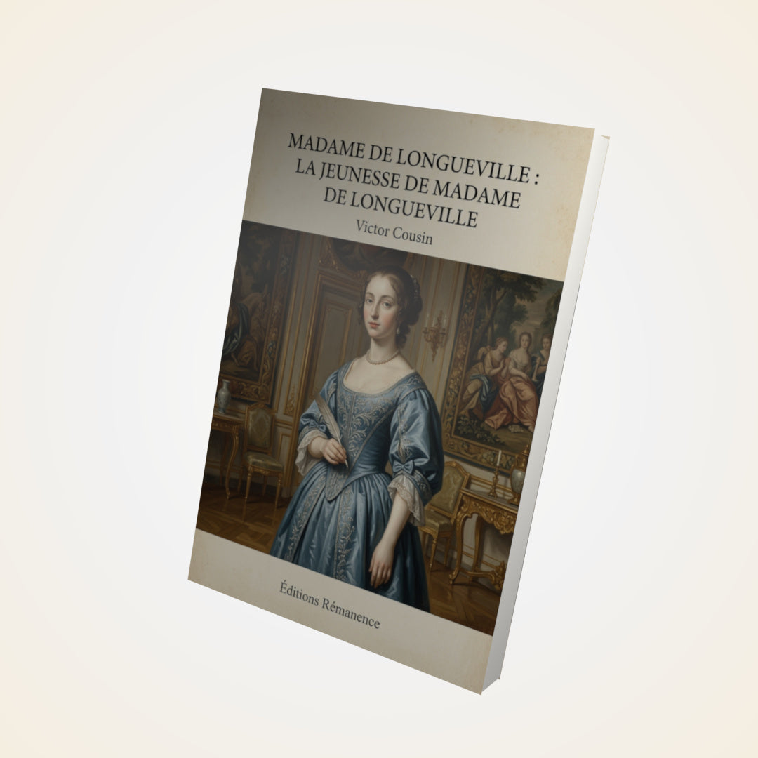 Livre Madame de Longueville : La Jeunesse de Madame de Longueville - Victor Cousin - Couverture 3D