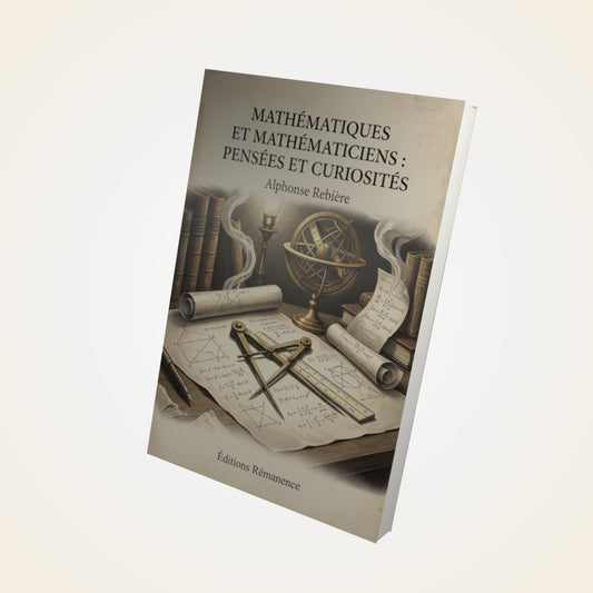 Livre Mathématiques et Mathématiciens : Pensées et Curiosités - Alphonse Rebière - Couverture 3D