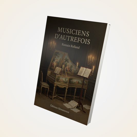 Livre Musiciens d'autrefois - Romain Rolland - Couverture 3D