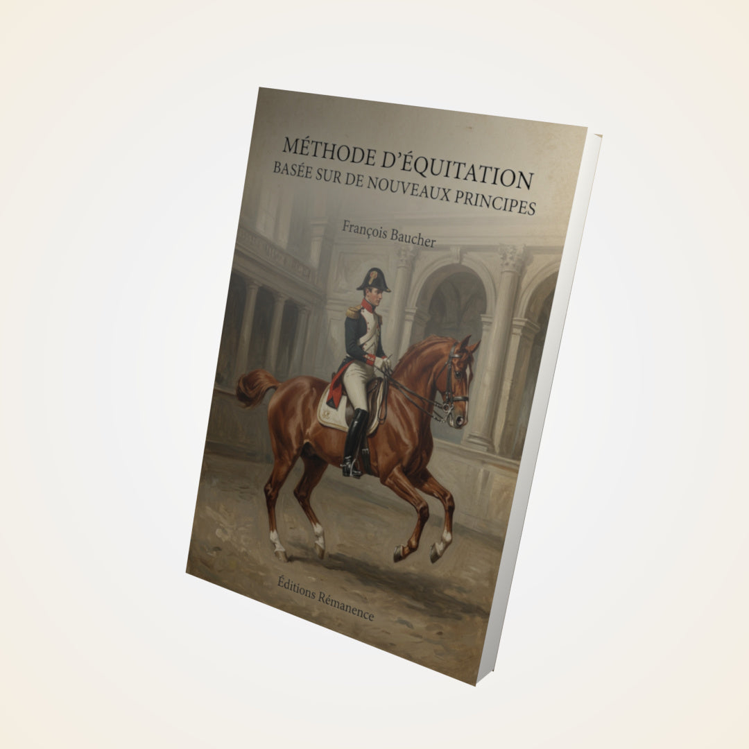 Livre Méthode d'équitation basée sur de nouveaux principes - François Baucher - Couverture 3D