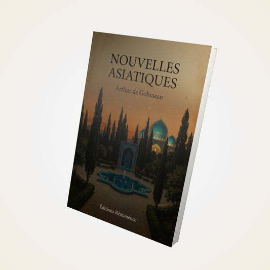 Livre Nouvelles Asiatiques - Arthur de Gobineau - Couverture 3D