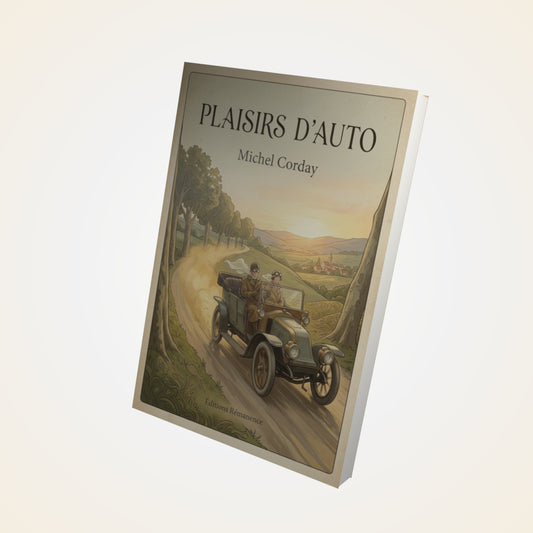 Livre Plaisirs d'auto - Michel Corday - Couverture 3D