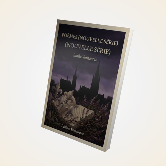 Livre Poèmes (nouvelle série) - Émile Verhaeren - Couverture 3D