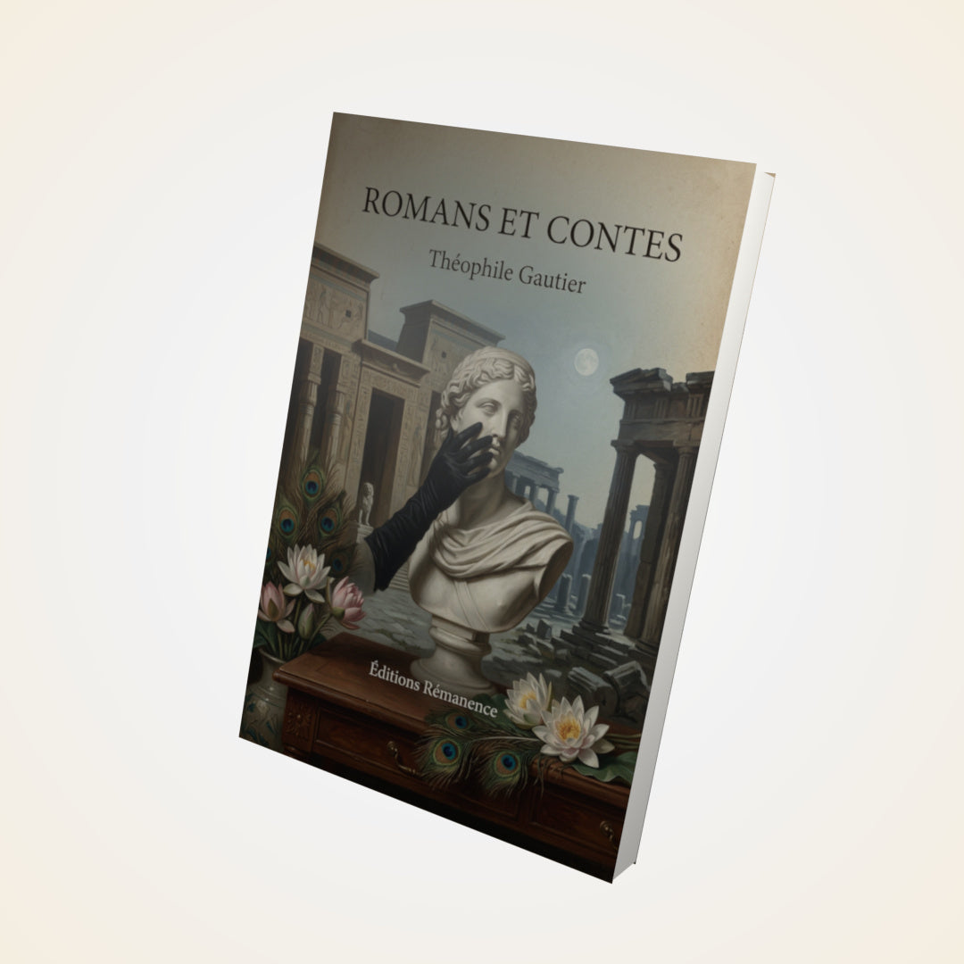 Livre Romans et contes - Théophile Gautier - Couverture 3D