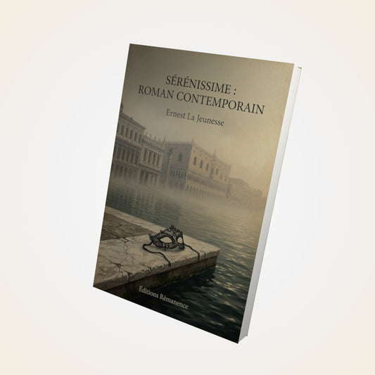 Livre Sérénissime : roman contemporain - Ernest La Jeunesse - Couverture 3D