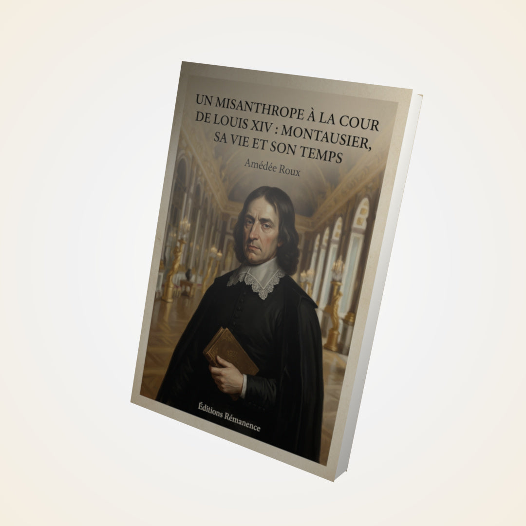 Livre Un Misanthrope à la Cour de Louis XIV : Montausier, sa vie et son temps - Amédée Roux - Couverture 3D