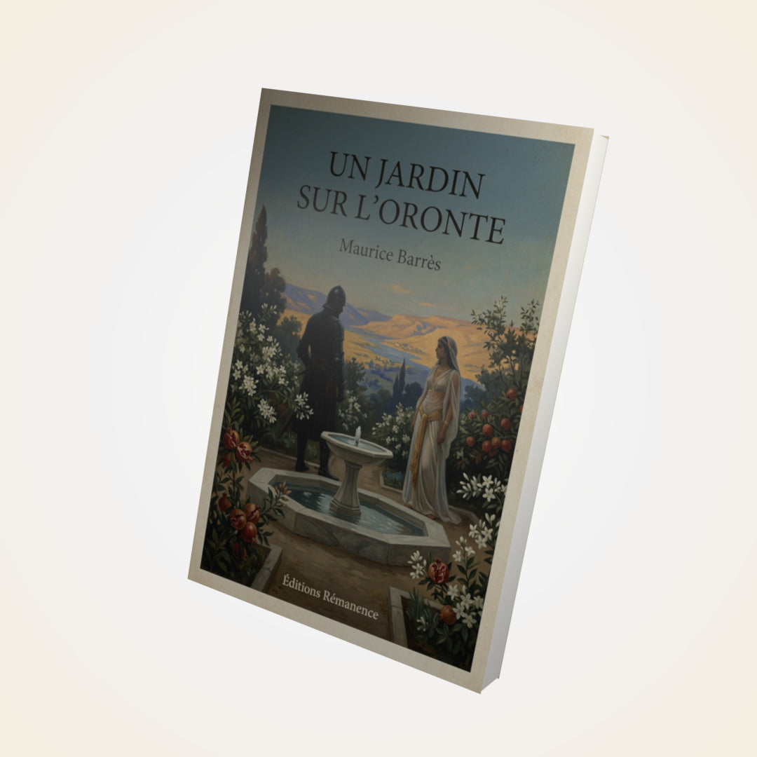 Livre Un jardin sur l'Oronte - Maurice Barrès - Couverture 3D