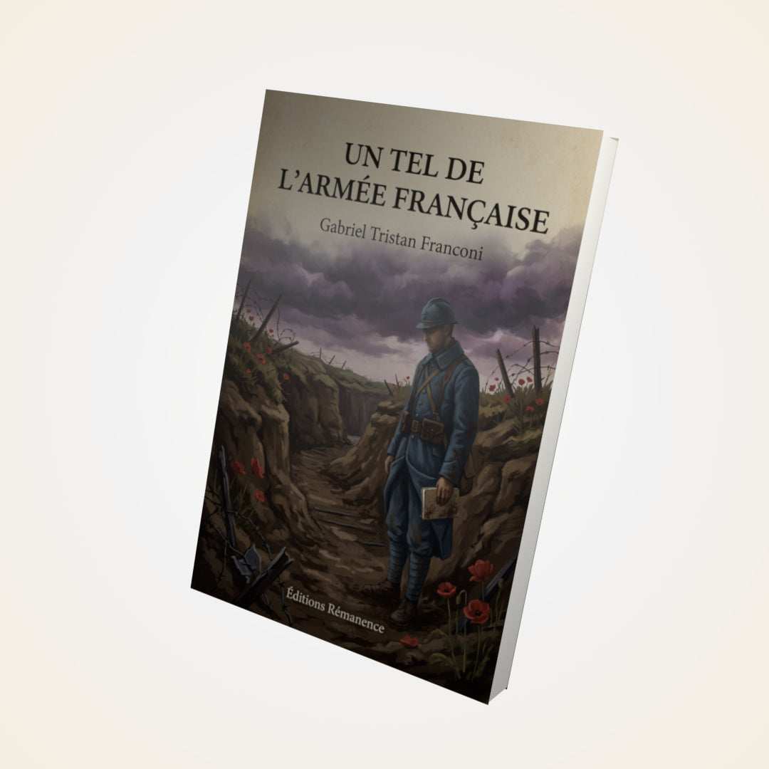 Livre Un tel de l'armée française - Gabriel Tristan Franconi - Couverture 3D