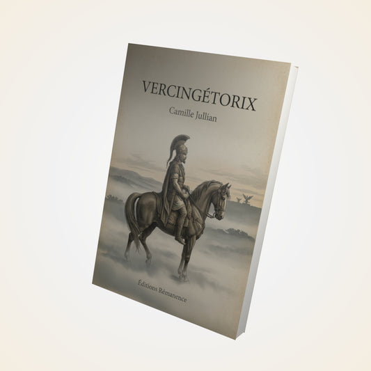 Livre Vercingétorix - Camille Jullian - Couverture 3D