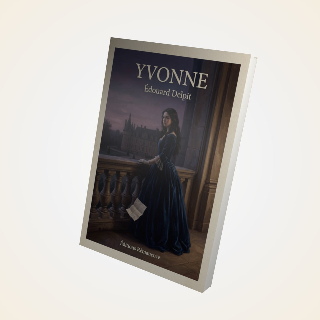 Livre Yvonne - Édouard Delpit - Couverture 3D