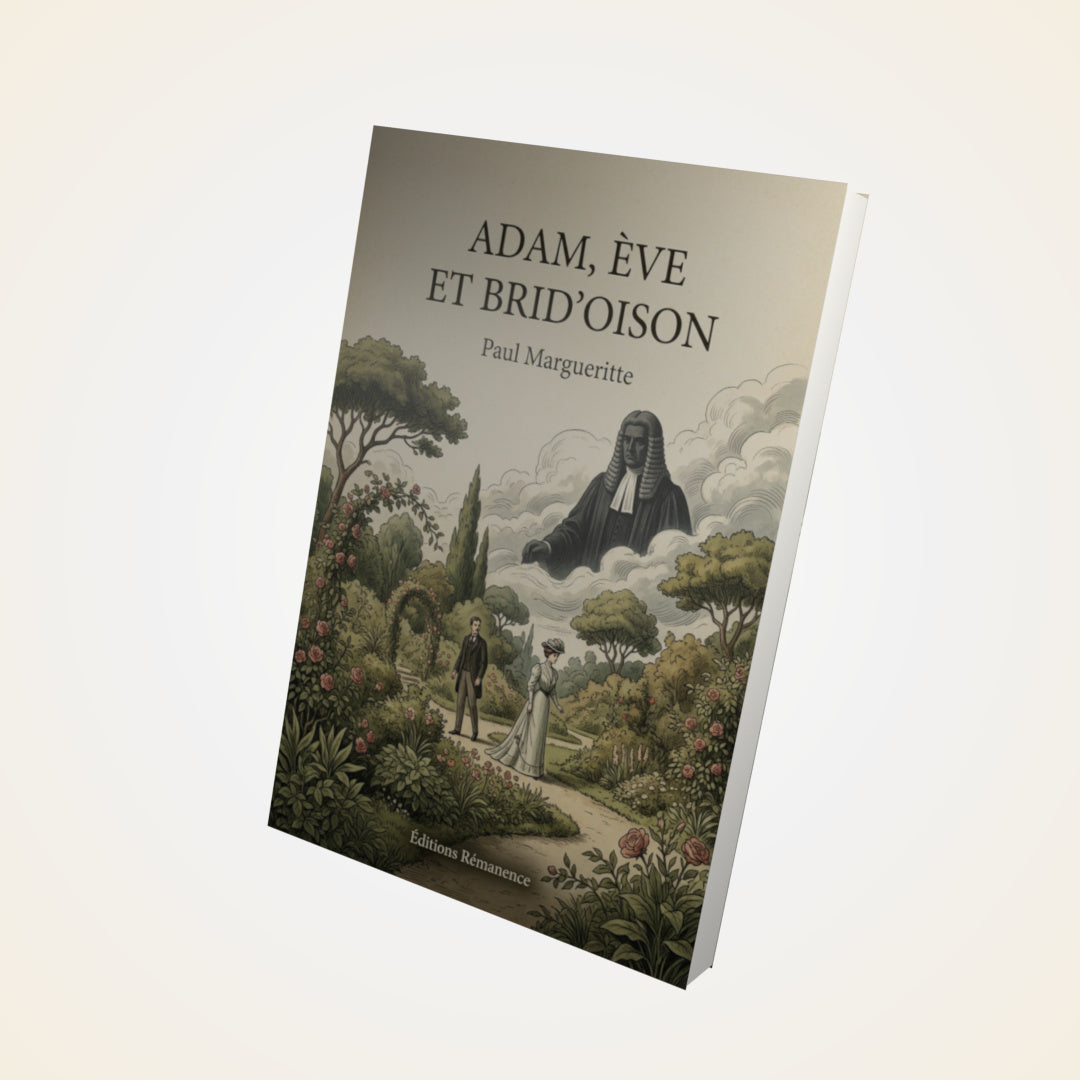 Livre Adam, Ève et Brid'oison - Paul Margueritte - Couverture 3D