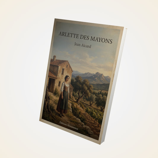 Livre Arlette des Mayons - Jean Aicard - Couverture 3D