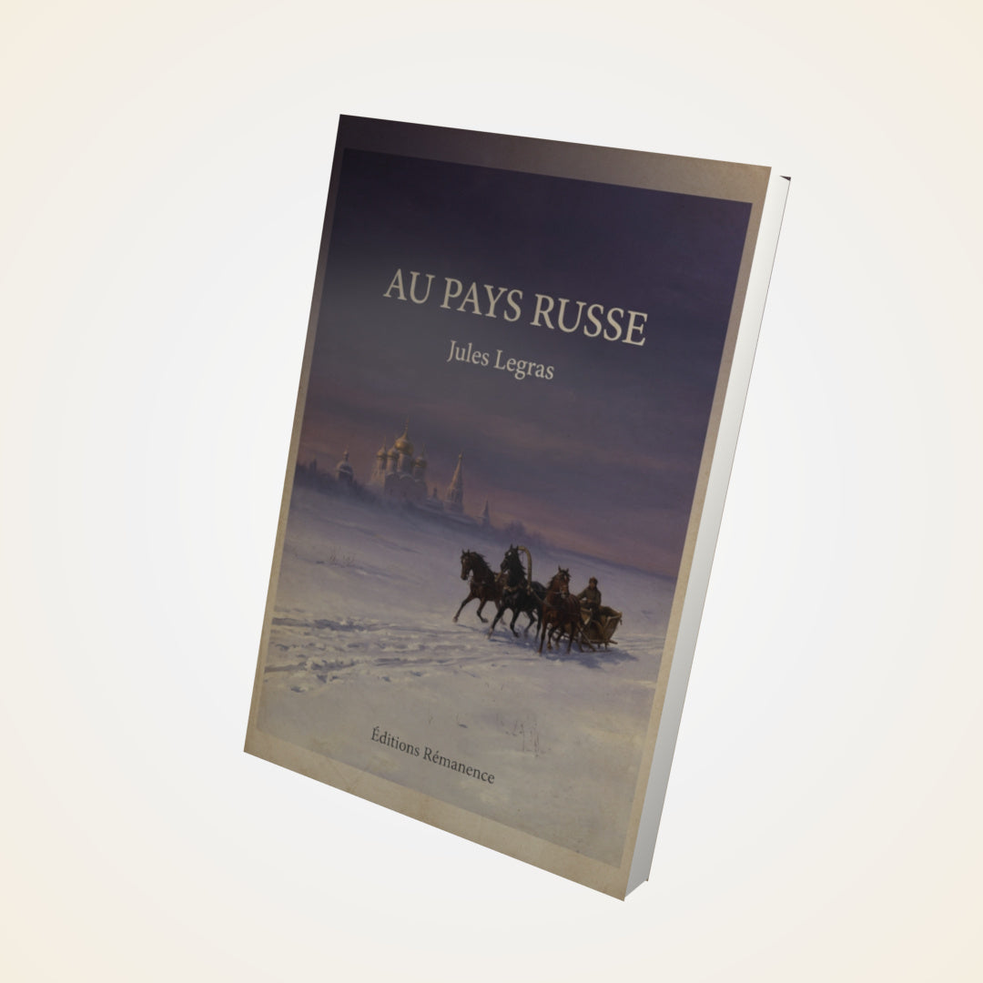 Livre Au pays russe - Jules Legras - Couverture 3D