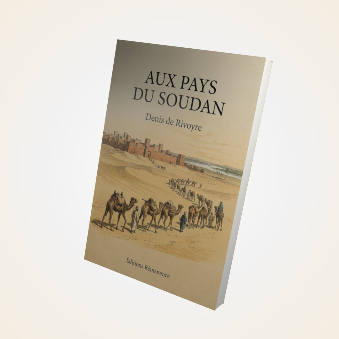 Livre Aux pays du Soudan - Denis de Rivoyre - Couverture 3D