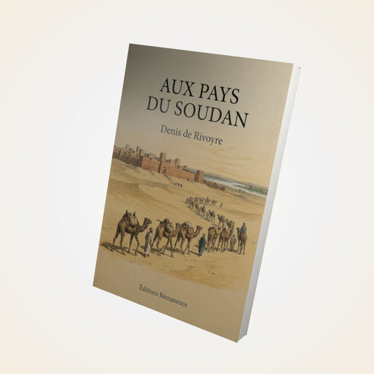 Livre Aux pays du Soudan - Denis de Rivoyre - Couverture 3D