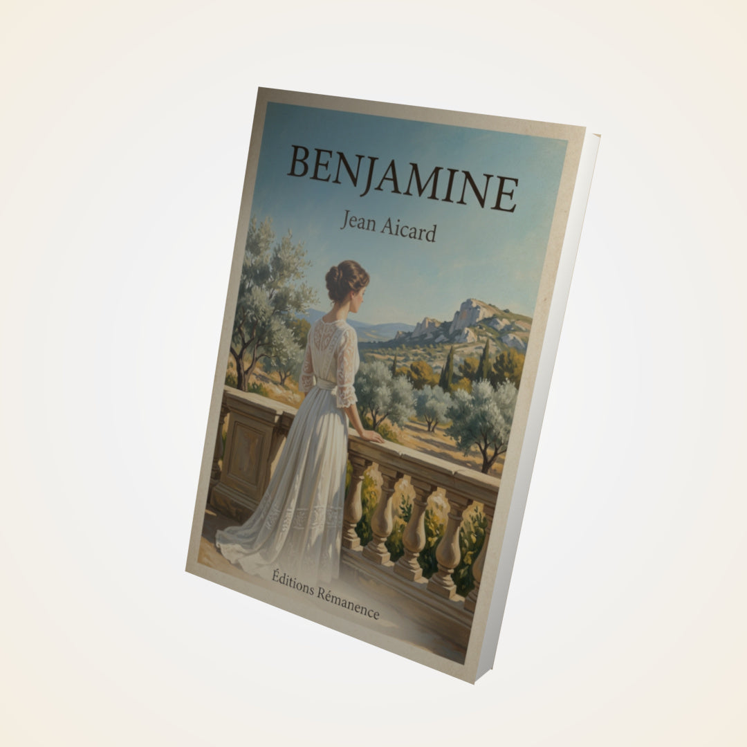 Livre Benjamine - Jean Aicard - Couverture 3D