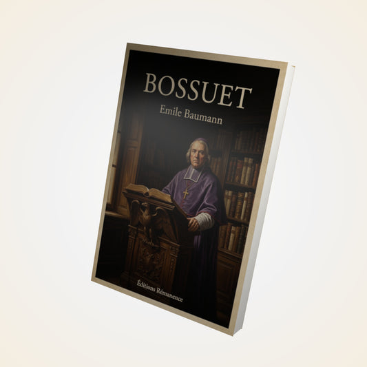 Livre Bossuet - Emile Baumann - Couverture 3D