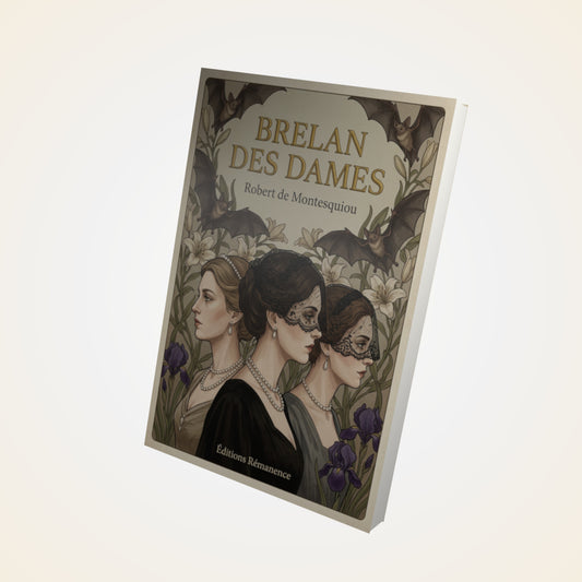 Livre Brelan des dames - Robert de Montesquiou - Couverture 3D
